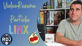 LINX VídeoReseña y Partida (RDJ) el nuevo 3 en raya con piedra, papel y tijera.
