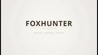 FOXHUNTER 360&deg; Swivel Barrel Chair Review | Modern Accent Seating for Small Spaces