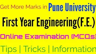 FE Online Examination Pune University, tips, helpful information, get more marks, SPPU Phase-I & II