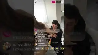 Madison Beer and Zack Bia Instagram LiveStream