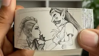 How I Made This INSANE Flipbook! (K-Pop Demon Hunters) | Hand-Drawn Animation Time-Lapse