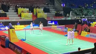 Lin Xiao Min/Wang Yu Qiao China Taipei vs ChinaChibao Li Jing/Chili Hua Zhou ~ INDONESIA MASTER 2025