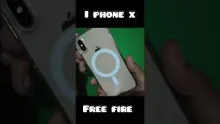 iPhone X Free Fire Gaming Test #shortsfeed #ytshorts #shorts