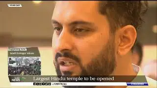 Largest Hindu temple in Southern Hemisphere to open