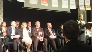 Laila Harre speaks at #PMdebate