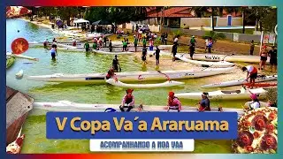 Canoa Havaiana em Praia Seca