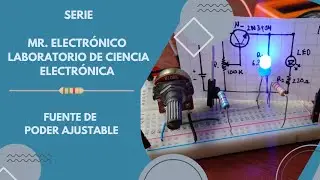 14. Fuente de poder ajustable.