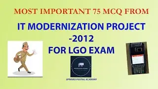 IT MODERNIZATION PROJECT-2012💯✅ #postaljobs2023 #post #exam #rict #darpan #indiapost