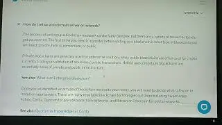 How do I set up a blockchain server or network infrastructure