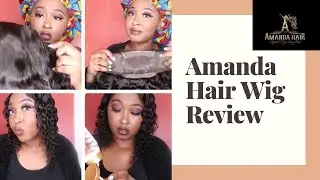 Amanda Hair Wig Review Install   Affordable Wigs 1