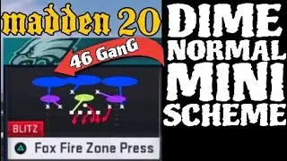 Madden 20 Tips And Tricks | Dime Normal Mini Scheme | Blitz Set ups And Coverages Mess With Opponent