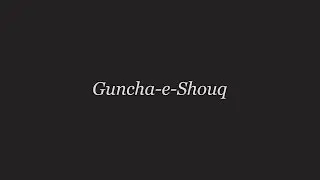 DJ Syed Ali Husnain : Guncha-e-Shouq - 12-feb-2013