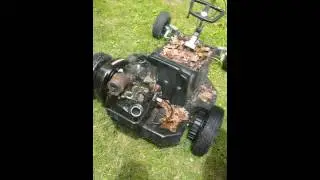 How to blow up go cart engine