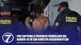 PNC captura a presunto pandillero del Barrio 18 en San Agustín Acasaguastlán