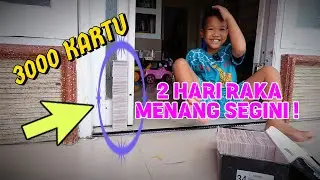MENANG 3000 KARTU ‼️ GAK NGOTAK EMANG RAKA INI 🔥 SEMUA LAWAN DIBANT4I HABISSS 🔥