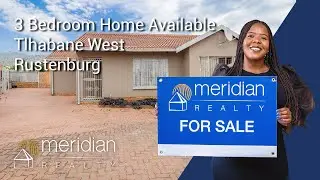3 Bedroom Home Availabale in Tlhabane West |  Rustenburg