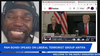 PAM BONDI speaks on TERRORIST liberal group ANTIFA