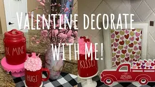 KITCHEN VALENTINE DECOR ❤️ VALENTINE DIY'S/DECORATE WITH ME
