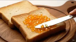 2 Minutes of Satisfying ASMR – Toast Crunchy Sounds & Spreading Compilation | AI ASMR Part-1