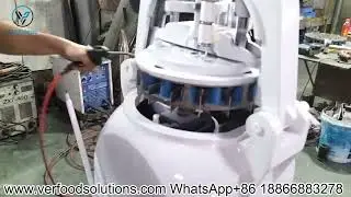 VER Food Solutions Semi Automatic Dough Divider Clean Video