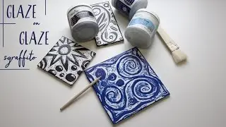 Glaze on Glaze Sgraffito