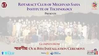 Collar, Asset & Charter Transfer Ceremony || স্মরণীয় || Our 8th Installation Ceremony || RCMSIT