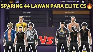 GILAA‼️SPARING KERAS LAWAN PARA ELITE CS FF🔥 Garena Free Fire ID 