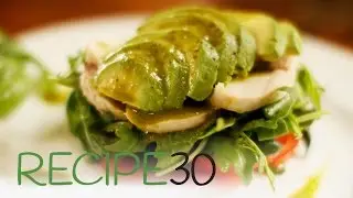 Chicken Avocado Mixed Salad - By RECIPE30.com