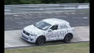 Le SUV sportif Volkswagen T-Roc R sur le N&uuml;rburgring