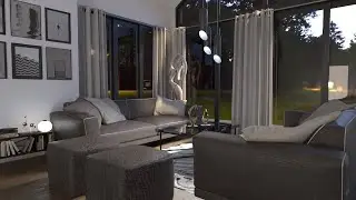 Interior Rendering with FluidRay