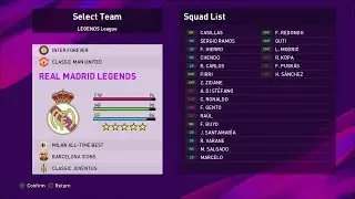 33 Classic Teams PES 2020 Option File, Kits, Logo | Real Let's Game