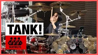 Cowboy Bebop | Tank! (TV stretch) - Seatbelts Yako Kanno || Drum cover by KALONICA NICX