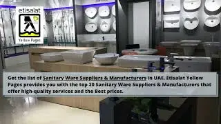 Top 20 Sanitary Ware Suppliers & Manufacturers in UAE