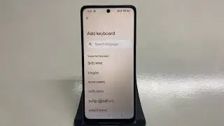 How to change keyboard language in Realme P4 5G