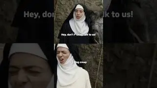 He just said beautiful morning, sisters | The Little Hours (2017) #aubreyplaza #thelittlehours