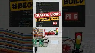 Raspberry Pi Traffic Light in 60 Seconds 🚦 | LED Control Tutoria #arduino #arduinoproject