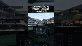 LE MANS ULTIMATE FORD MUSTANG GT3 SOUND BY RACE DRIVER KAY 🏁