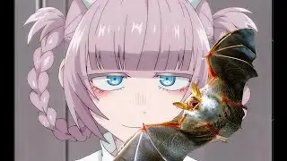 fellas it's time for nazuna (call of the night) bat, cuz she  a vampire