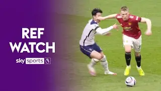 Ref Watch explains controversial McTominay/Son foul & why disallowing the goal was 'inevitable'