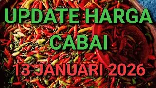 Update harga cabe rawit hari ini 13 Januari 2026 di pasar induk pare kediri jawa timur 