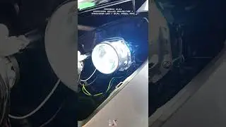 Perodua Alza🚗 | Headlamp Retrofit with Hella5 Projector + XPROVision LED | Dual  LED Angel Ring