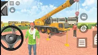 Franklin Purchase New Crane wali JCB 💥🚨 Indian Theft Auto Simulator Game 💥🤯