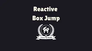 Reactive Box Jump| Take Control Training