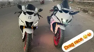 R15v4 vs r15v4 drag race 🏍️