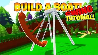 How to Make a Working Swinging Ship⛵ in Build A Boat For Treasure