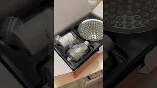 ✨unboxing my new showerhead!✨🚿 #bathroom #unboxing #showerheads #shower #chrome