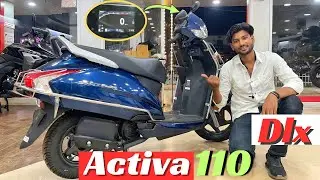 Honda Activa 110 Dlx 2025 New Features BS7 Price Average features details review #activa #scooter