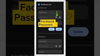 Facebook Ka Password Kaise Pata Kare Apna | Facebook Password Pata Kare #facebook #password