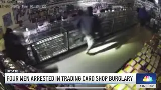 Police arrest 4 men suspected of stealing Pok&eacute;mon cards from card shops