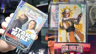 FIRST LOOK at Topps Star Wars Chrome 2025 Blaster Box EARLY